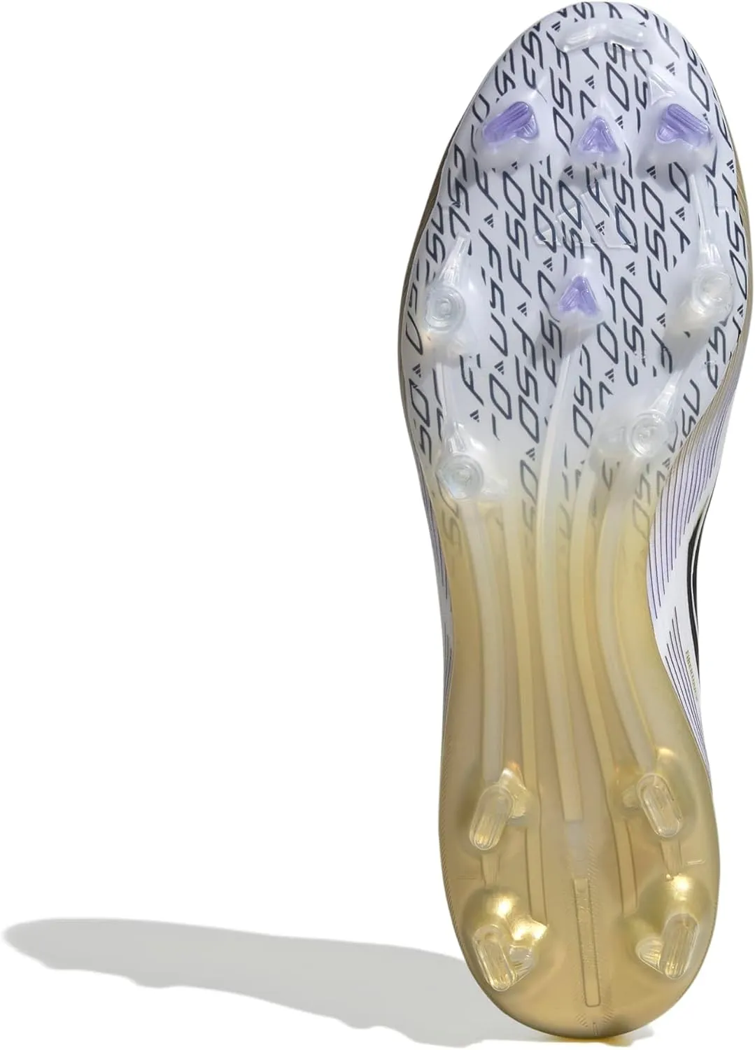 adidas F50 Pro Firm Ground Soccer Shoes - Lightweight Unisex Design with Lockdown Fit, Made with Recycled Materials