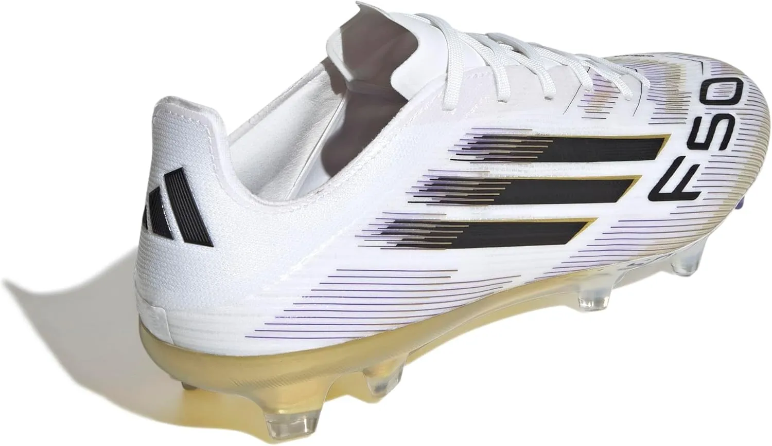 adidas F50 Pro Firm Ground Soccer Shoes - Lightweight Unisex Design with Lockdown Fit, Made with Recycled Materials