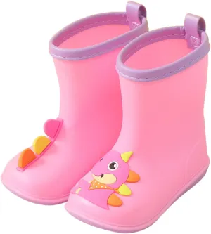Baby Rain Boots Rubber Cartoo Dinosaur Rain Boots Lightweight Finish For Toddlers And Kids Kids Waterproo Boots