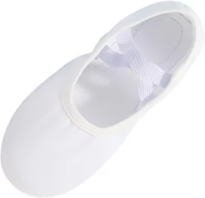Ballet Shoes Toddler Slippers Highly Elastic Canvas Girls Ballerina Practice Dance Shoes for Little Kid Big Kid