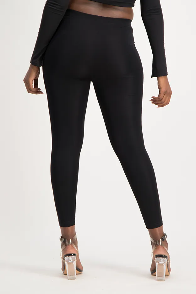 Black High Waist Leggings