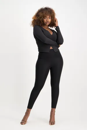 Black High Waist Leggings