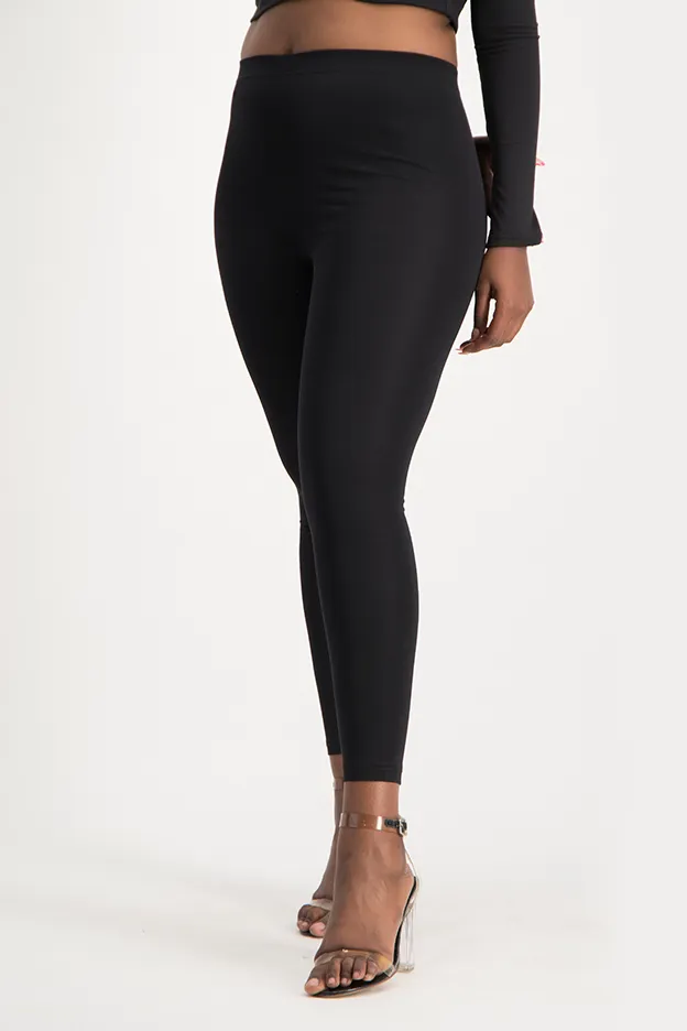 Black High Waist Leggings