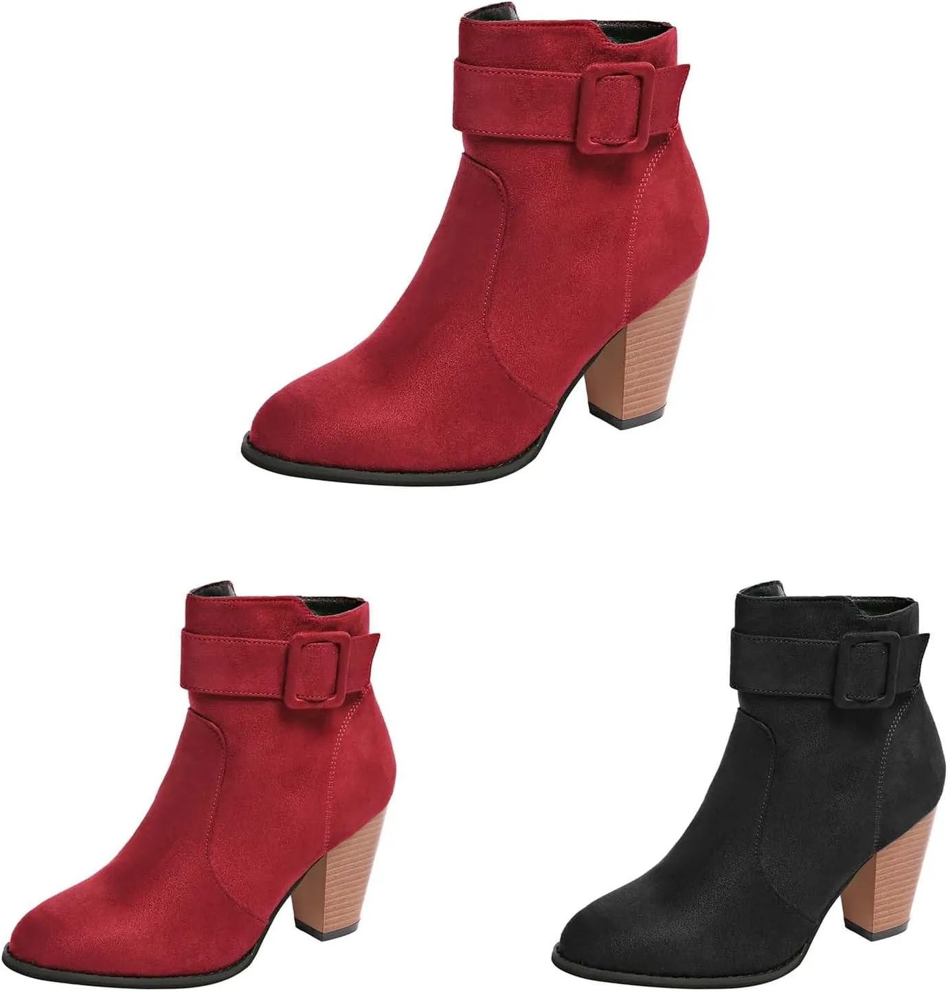 Brown Ankle Boots Cowboy Booties for Women Western Boots Arch Support Women Womens Ankle Boots No Heel Dressy Black Ankle Slim Heels Boots