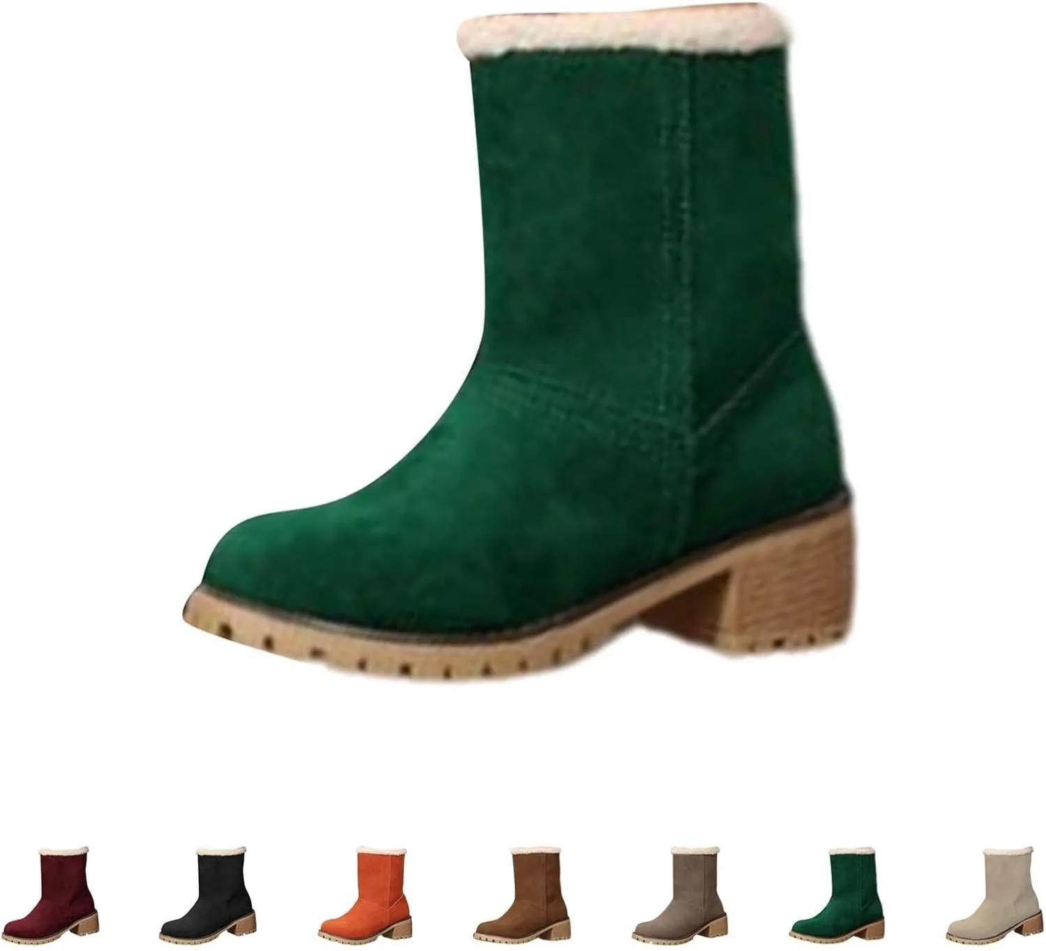 Brown Ankle Boots for Women Boots with Heels for Women Ladies Western Boots Leather Boots for Women Heel Womens Black Ankle Boots Arch Support Booties To Wear with Dresses Narrow Ankle