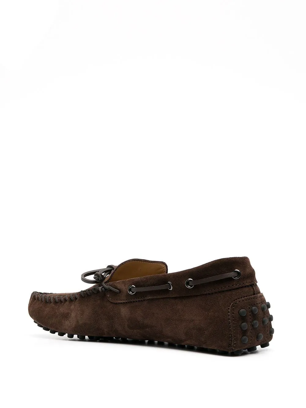 Brown Suede Alcalde Driving Loafers