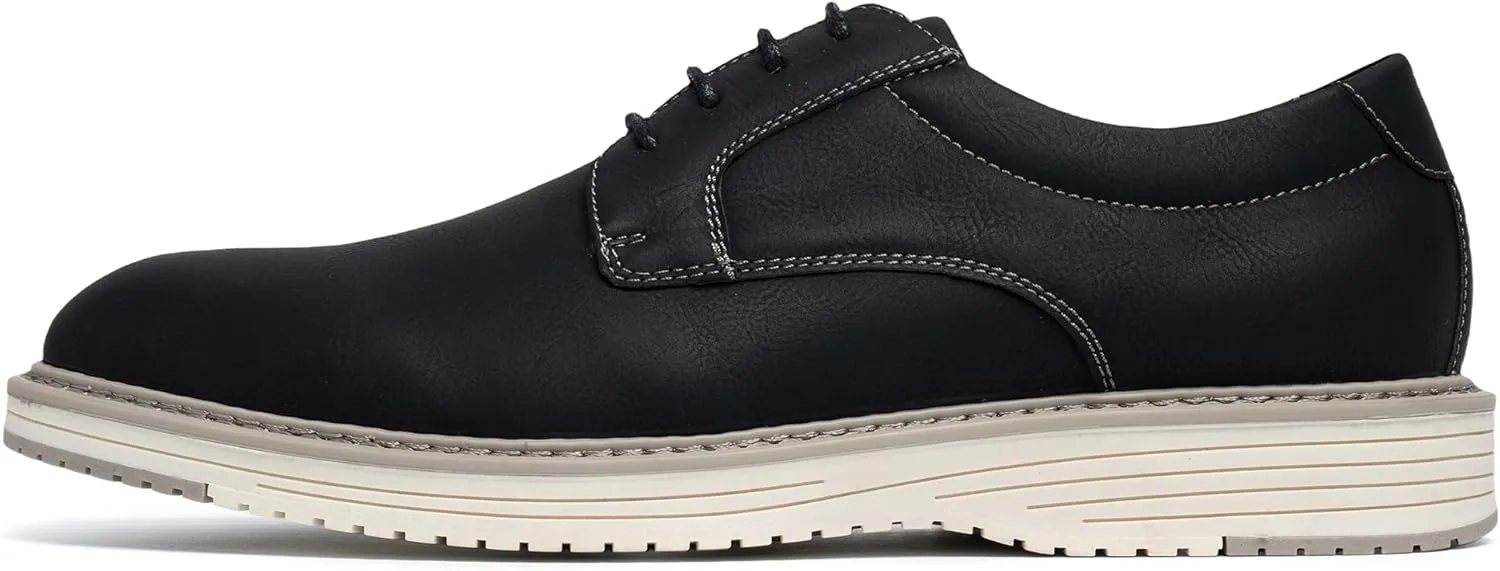 CGRRBW Mens Dress Shoes Casual Oxford Shoes Dress Sneakers Fashion Comfortable Work Business Office Shoes