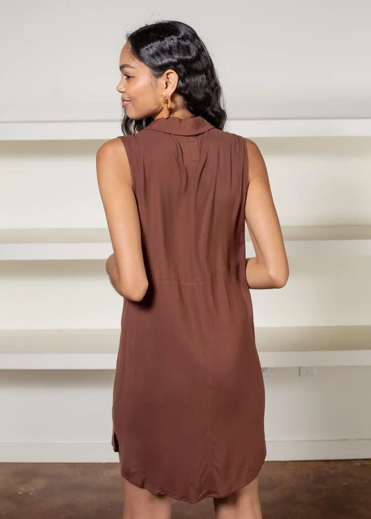 Chaser Heirloom Woven Shirtdress***FINAL SALE***