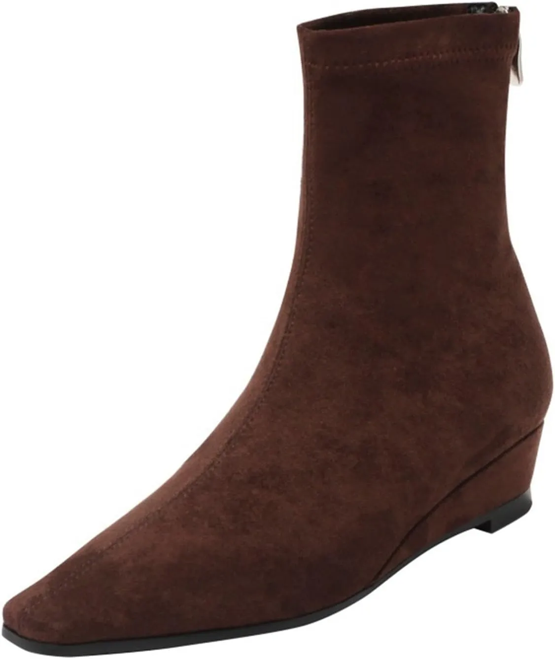 Dress Boots Women Black Womens Boots Pointed Boots for Women No Heel Booties Women'S Ankle Boots & Booties Wide Brown Boots for Women Ankle