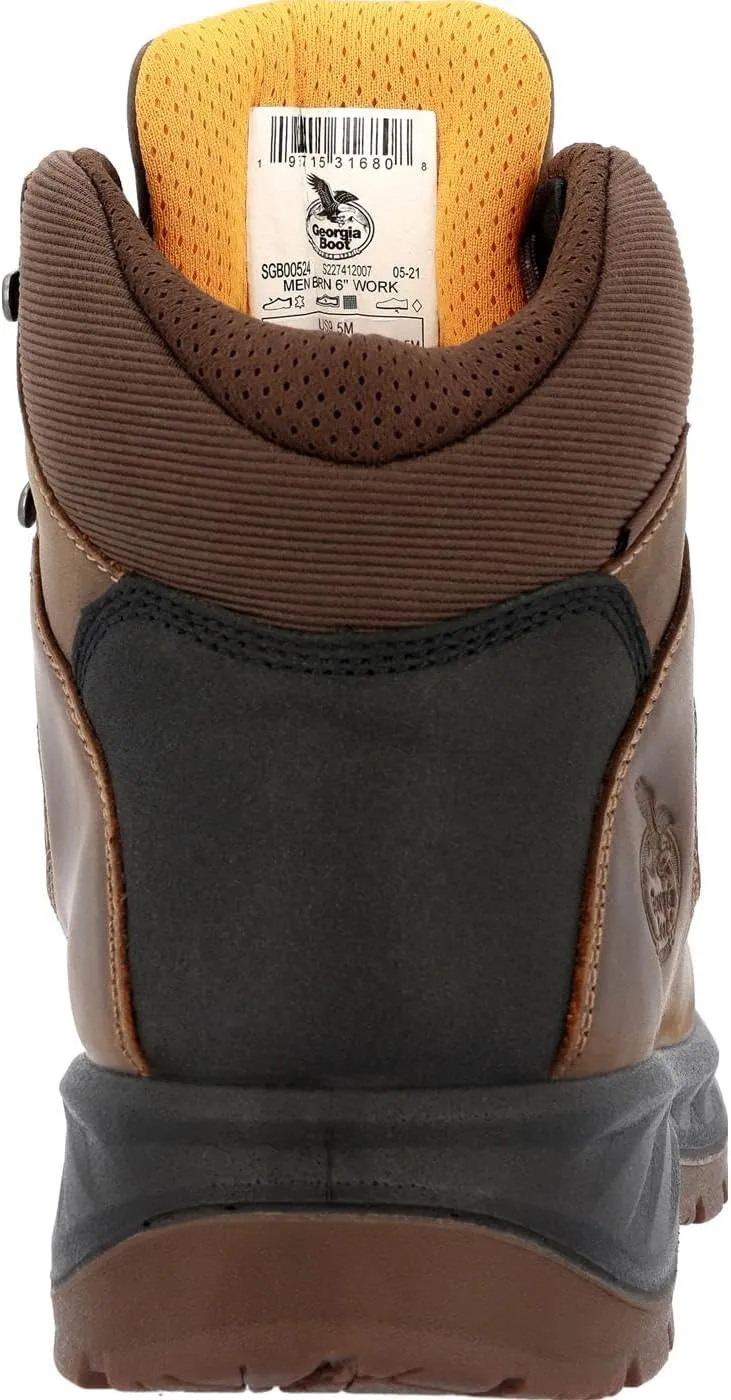 Georgia Boot Women's Gb00524 Men BRN 6" Work