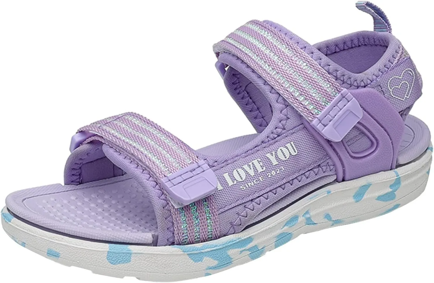 Girls Open Toe Sport Sandals for Hiking Walking 2025 Trendy Outdoor Athletic Toddler Slippers Kids Outdoor Sneakers