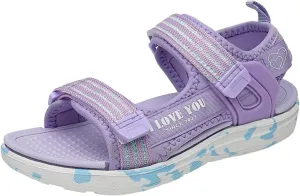 Girls Open Toe Sport Sandals for Hiking Walking 2025 Trendy Outdoor Athletic Toddler Slippers Kids Outdoor Sneakers