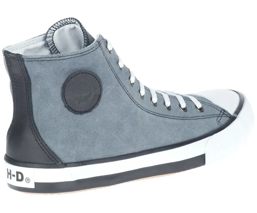 Harley-Davidson® Filkens Grey Leather Sneakers | D93674
