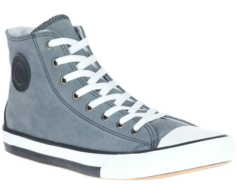 Harley-Davidson® Filkens Grey Leather Sneakers | D93674