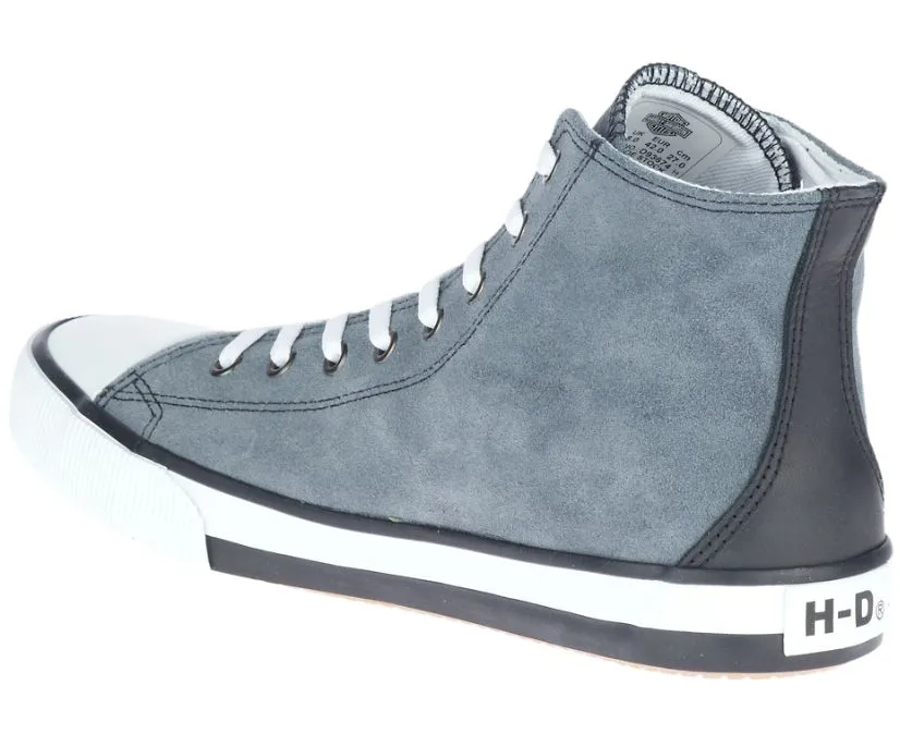 Harley-Davidson® Filkens Grey Leather Sneakers | D93674