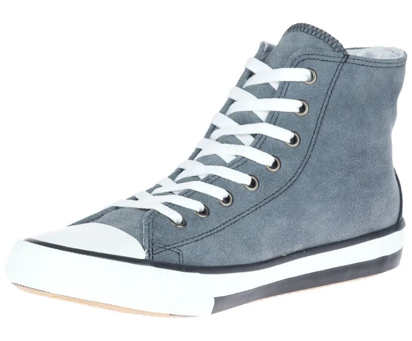 Harley-Davidson® Filkens Grey Leather Sneakers | D93674