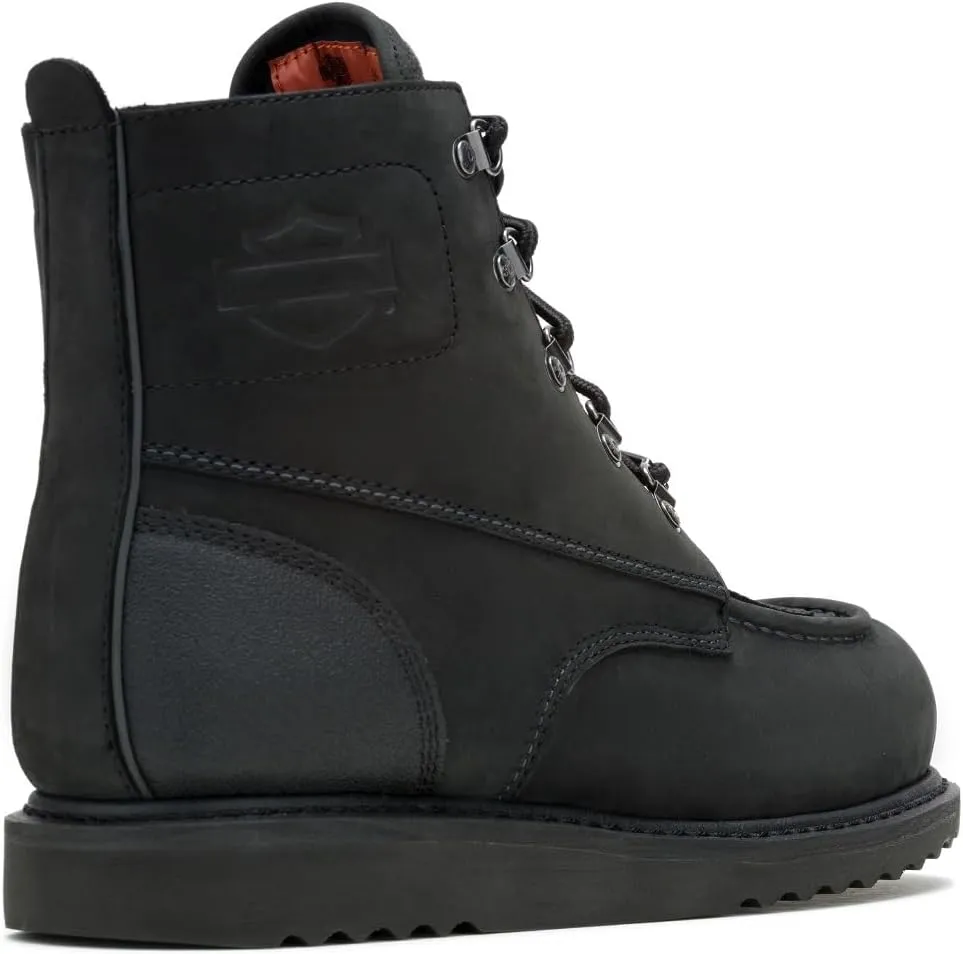 Harley-Davidson Men's Hagerman Warm 5.5-Inch Black Waterproof Boots, D96315