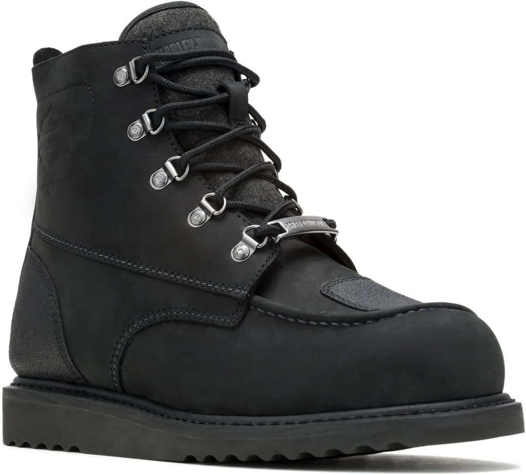 Harley-Davidson Men's Hagerman Warm 5.5-Inch Black Waterproof Boots, D96315