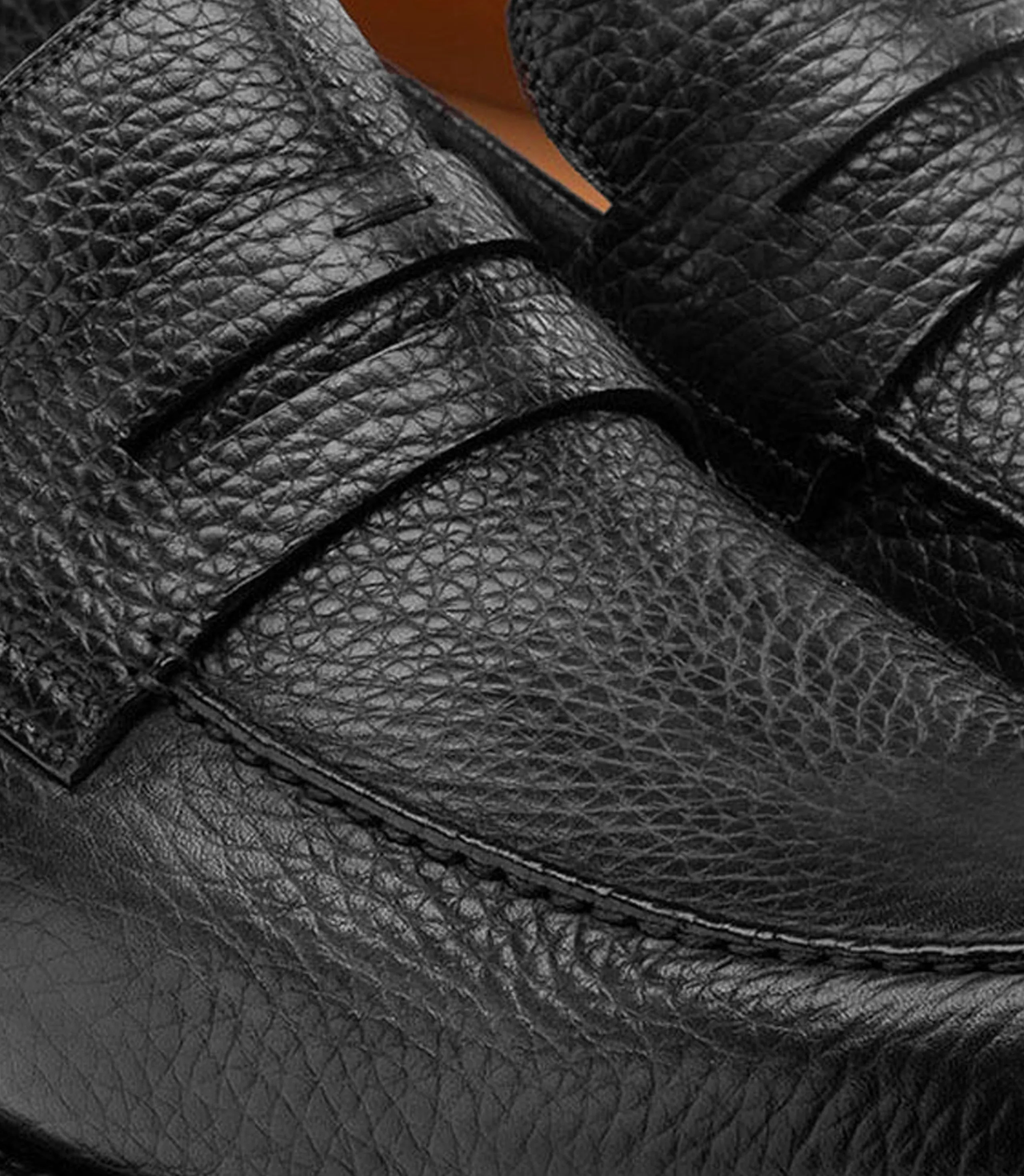 Height Increasing Black Leather Joliette Loafers