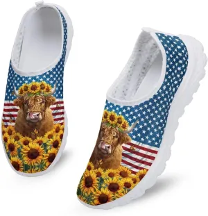 KEIAHUAN Women Running Shoes Casual Fashion Tennis Athletic Sneakers Breathable Knit Walking Sneaker