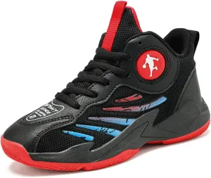 Kids' Basketball Shoe Kids' Sneakers Sports Breathable Lightweight Walking Shoes Running Shoes for Kids Fashion Athletic Casual Shoes