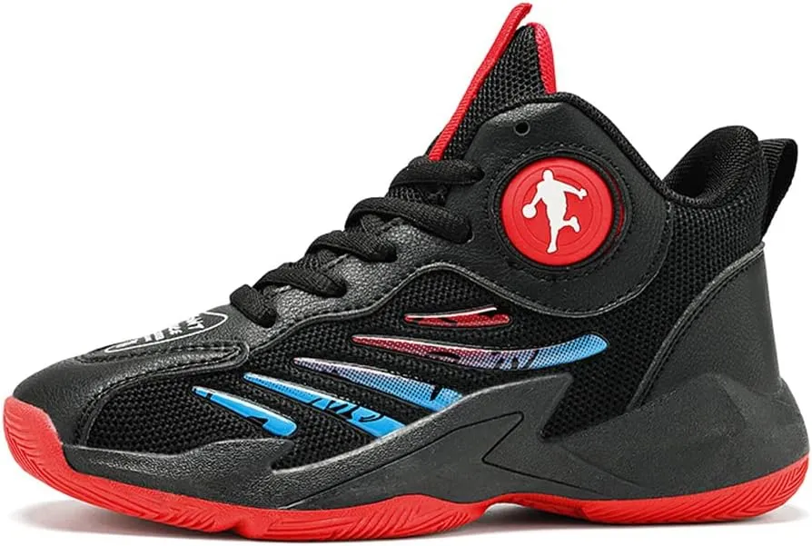 Kids' Basketball Shoe Kids' Sneakers Sports Breathable Lightweight Walking Shoes Running Shoes for Kids Fashion Athletic Casual Shoes