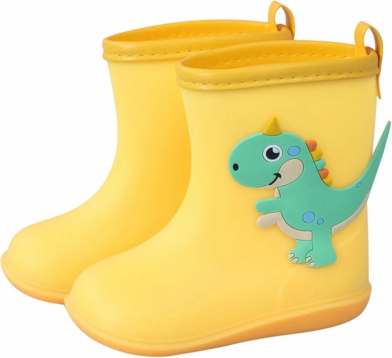 Kids Rain Boots For Girls Boys Toddler Waterproof Rubber Boots Dinosaur Printed Water Boots Toddler Rain Boots Boys