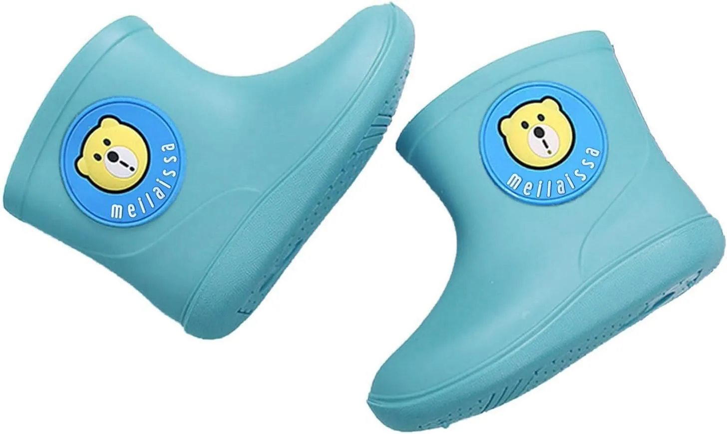 Kids Short Rain Boot for Boys Girls Children Cartoon Non-Slip Lightweight Insulated Mud Boots Water Shoes Infant Shoes
