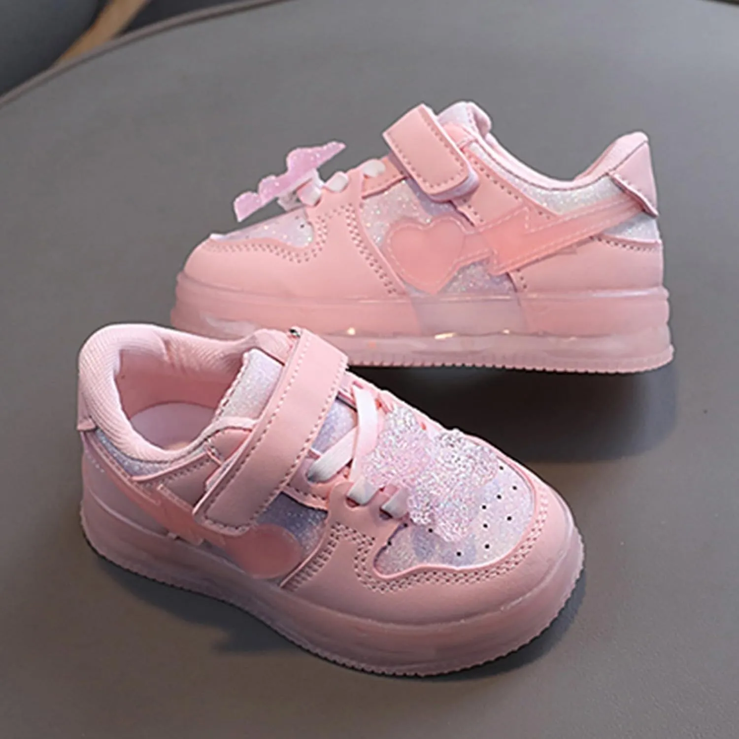 Kids Sneakers Tennis Shoes for Boys Girls Sneakers Light Up Walking Breathable Non Slip Shoes Toddler Little Big Kids