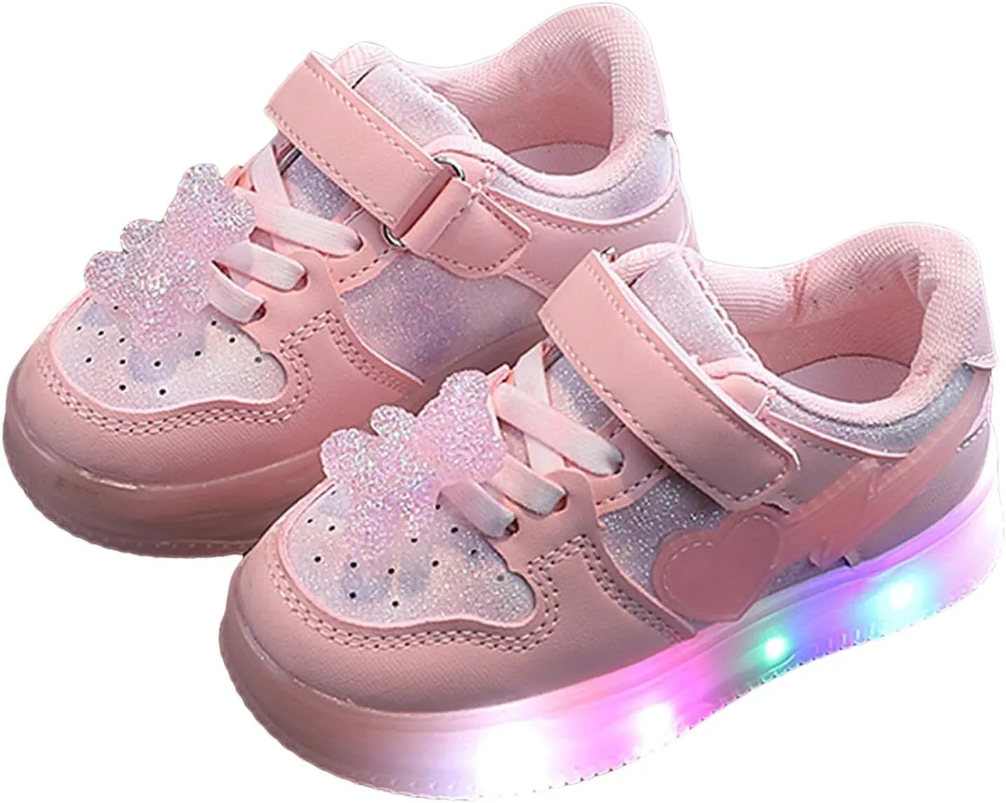 Kids Sneakers Tennis Shoes for Boys Girls Sneakers Light Up Walking Breathable Non Slip Shoes Toddler Little Big Kids