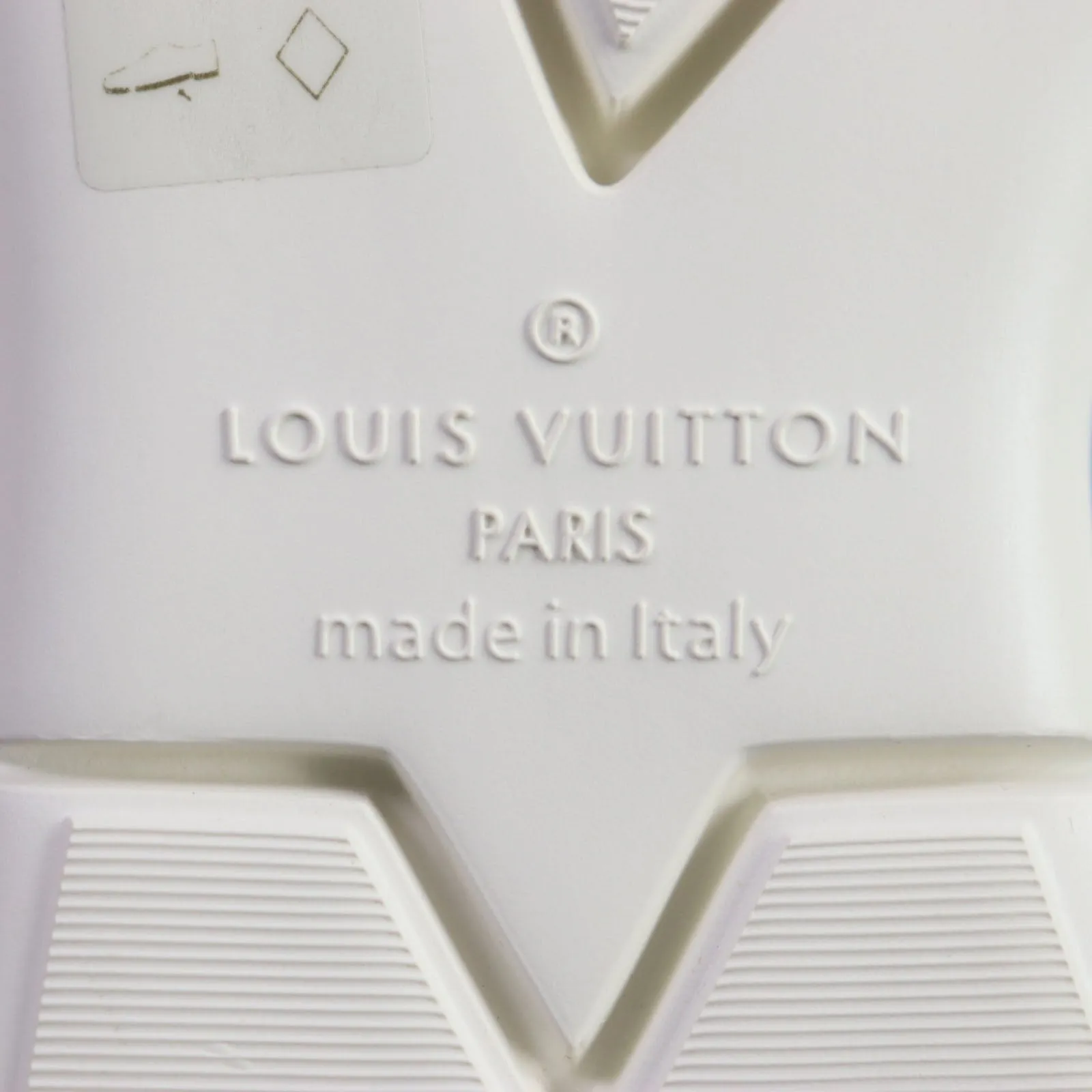 LOUIS VUITTON Low cut sneakers Monogram denim blue Fast lane line 6.5