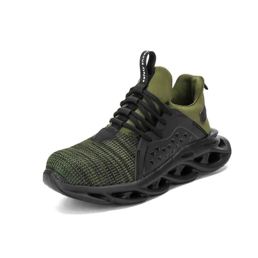 Men's AirFlow Steel Toe Sneakers - EH Safety | B004