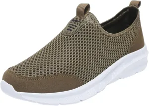 Mens Athletic Shoes Men's Sneakers Tennis Shoe for Men Slip on Shoe for Men Mesh Breathable Sneaker