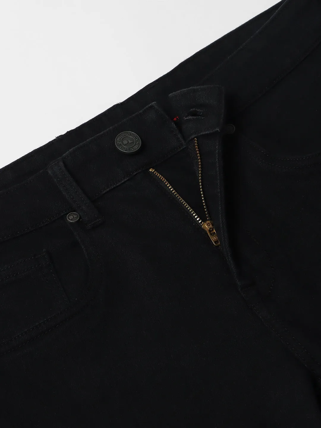 Men's Boot Cut Rinse Black Jeans
