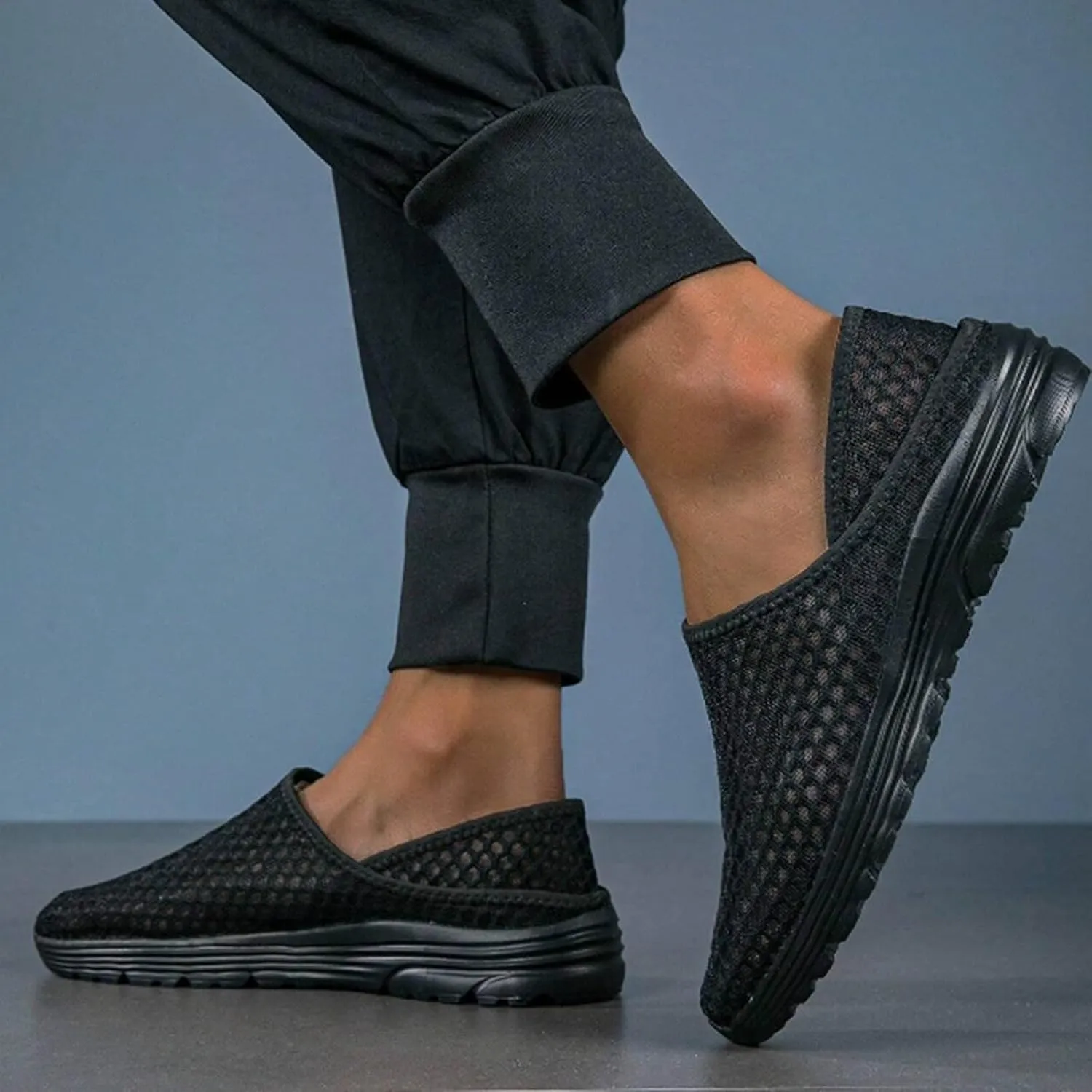 Men's Fashion Sneakers Mens Slip on Shoes Walking Shoe for Men Tennis Shoe for Men Running Trail Sport Sneaker