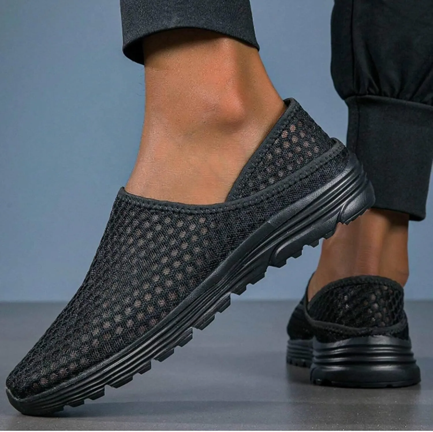Men's Fashion Sneakers Mens Slip on Shoes Walking Shoe for Men Tennis Shoe for Men Running Trail Sport Sneaker