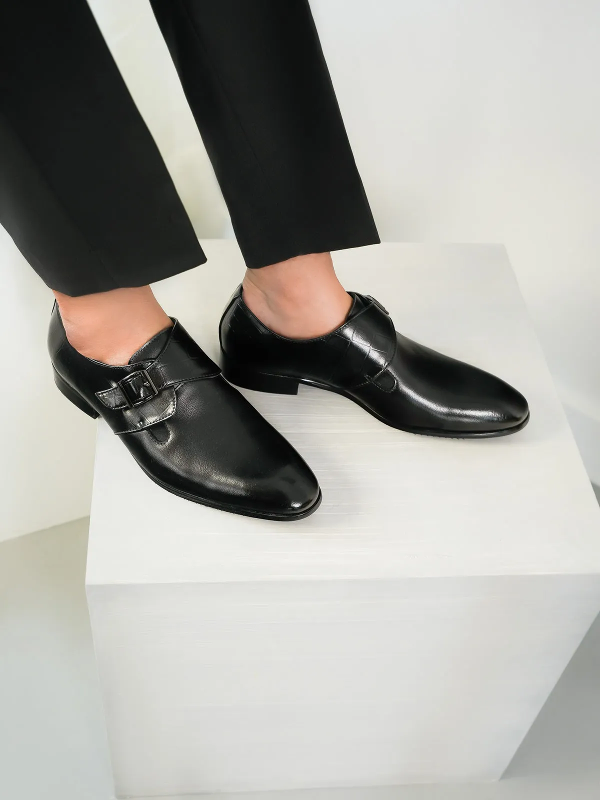 Mens "LAZARE" Monk Strap Formal Shoes