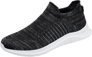 Men's Running Shoes Mens Walking Shoes Mens Work Shoes Men's Athletic Shoe Flat Bottom Lightweight Slip on Walking Shoe