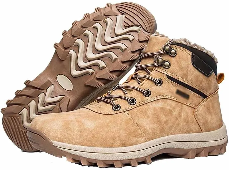 Mens winter Tactical Boots, Lightweight Combat Boots, Water Resistant Lightweight Hiking Boots, Outdoor Men's Tactical Military Combat Ankle Boots, Work Boots