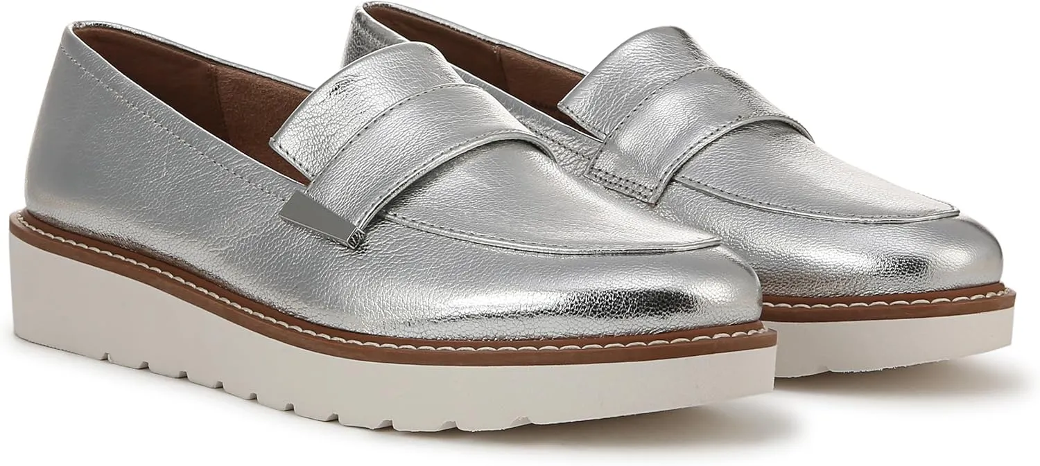 Naturalizer Womens Adiline Leather Slip On Loafers
