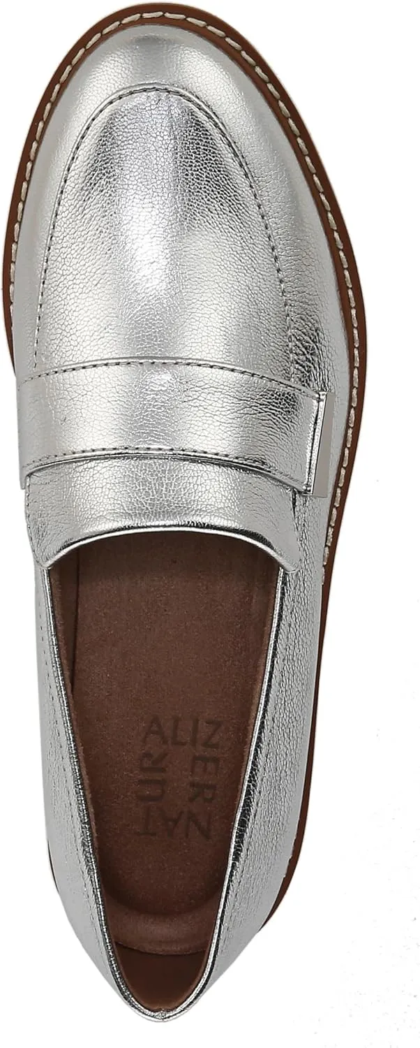 Naturalizer Womens Adiline Leather Slip On Loafers