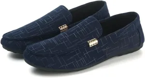 New Men's Loafers Shoes Venetian Loafers Simple Lightweight Leather Slip Resistant Comfortable Flexible Outdoor Slip-ons