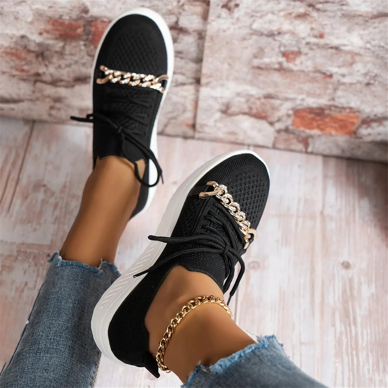 Orthopedic Casual Shoes for Plantar Fasciitis Relief Womens Slip On Walking Sneakers with Arch Support Comfortable Loafers Diabetic Feet