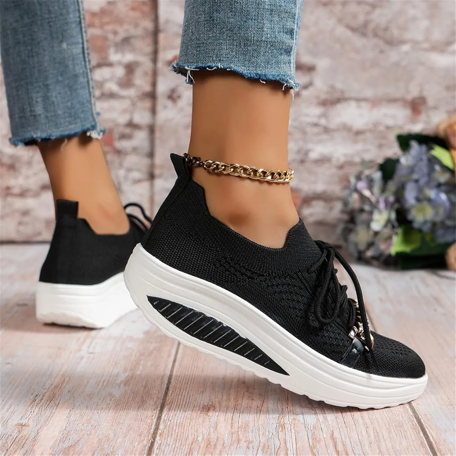 Orthopedic Casual Shoes for Plantar Fasciitis Relief Womens Slip On Walking Sneakers with Arch Support Comfortable Loafers Diabetic Feet