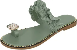 Orthopedic Sandals for Women Comfortable Casual Summer Beach Thong Sandals Flip Flops for Women Beach Sandal