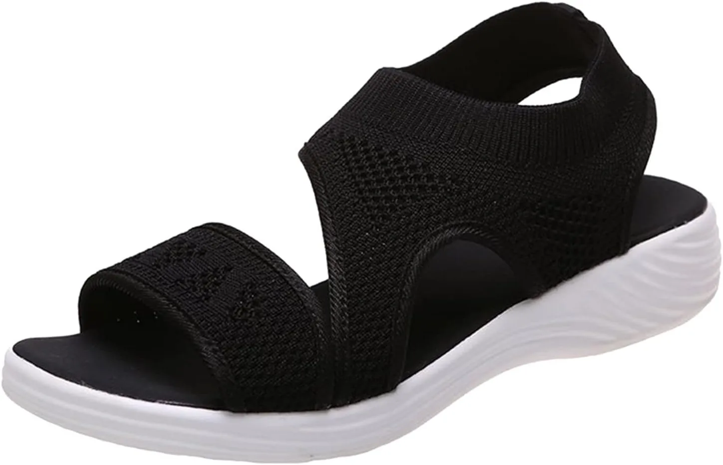 Orthopedic Sandals for Women Summer Walking Sandals Arch Support Ankle Strap Sandals Comfortable Casual Wedge Shoes