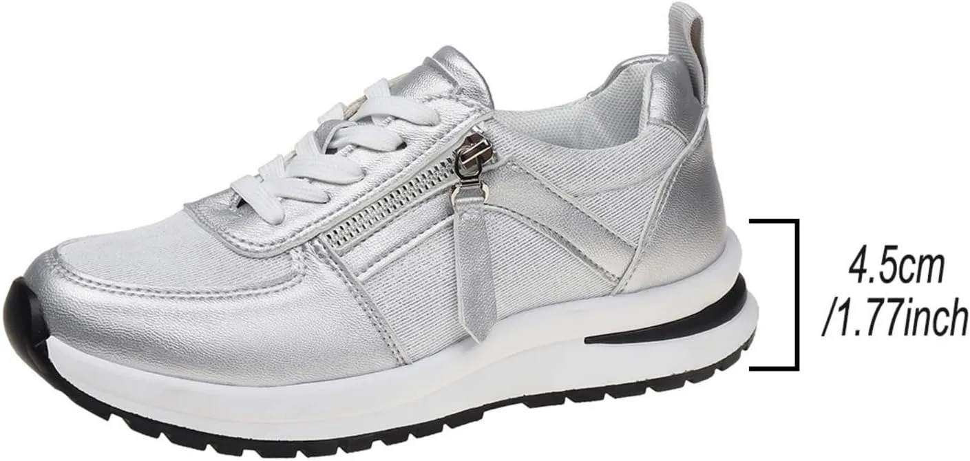 Orthopedic Tennis Shoes for Women Arch Support Wide Width Comfort Wear Orthowear Shoes Plantar Fasciitis Fashion Sneakers Walking Running Casual Shoe Nurse Babe Shoe Comfortable Breathable