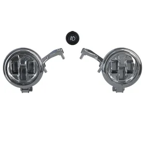 Pathfinder S LED Driving Lights Mount -Chrome (Challenger)
