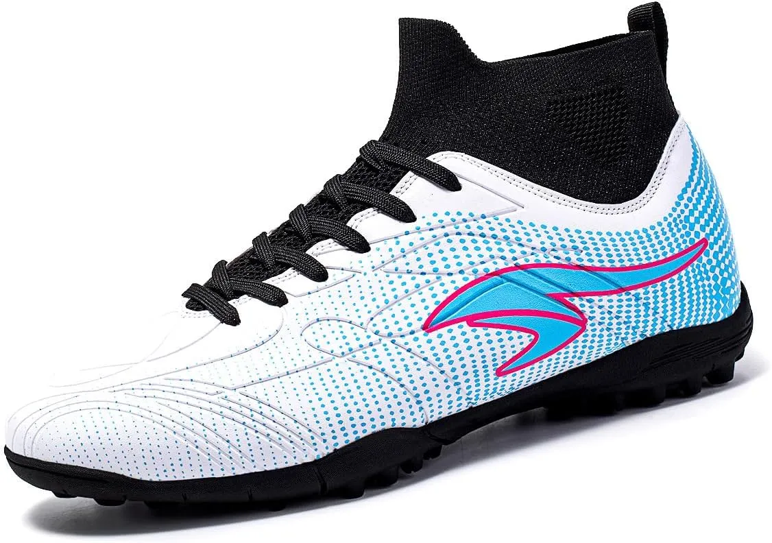 Professional Men's Indoor and Outdoor Lightweight Training Sports Football Shoes Breathable Cleat Shoes