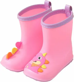 Rain Boots For Girls Baby Cartoo?? Dinosaur Rain Boots Non-Slip Rubber Waterproo?? Boy Snow Boots Rainboots Boots Boys